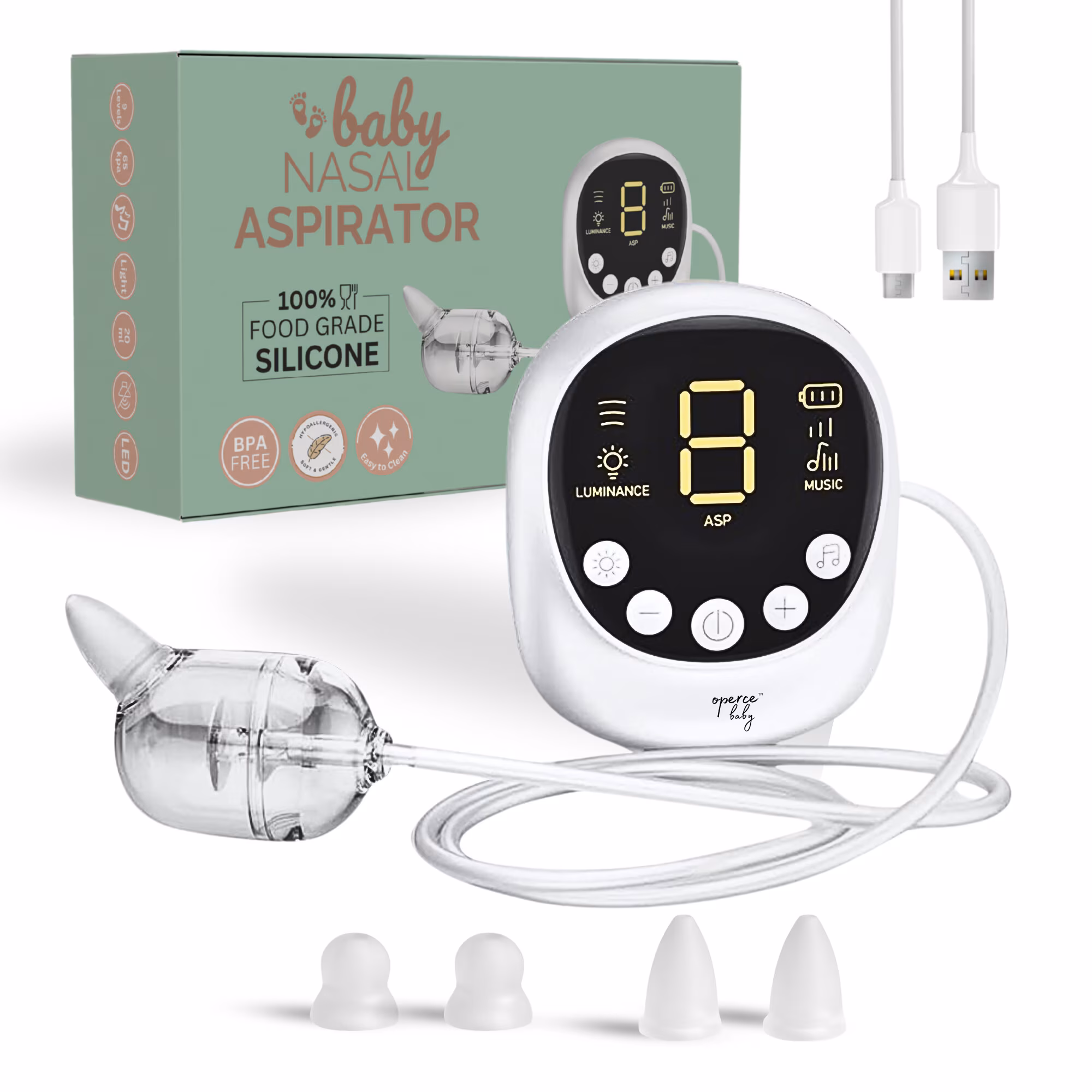 Aspirator Nazal Electric Operce™ Premium