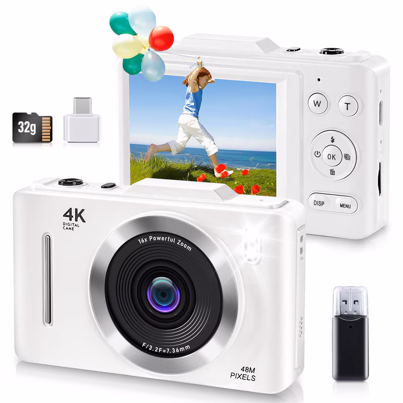 Camera Digital 4K 48MP