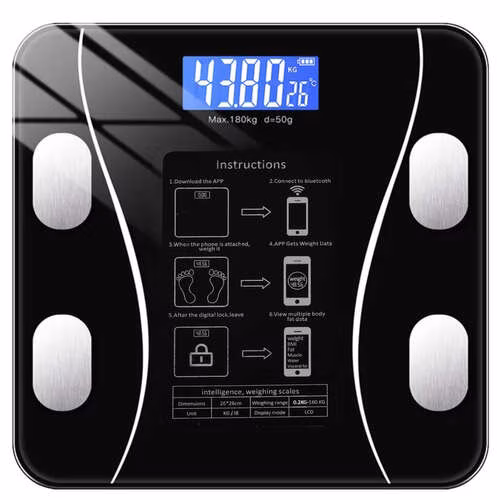 Cantar Electronic Inteligent De Baie VarioShop® Cu Aplicatie Smart