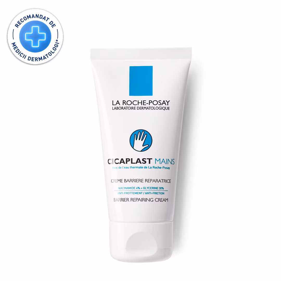 Crema reparatoare pentru maini deteriorate si uscate La Roche-Posay Cicaplast Maini