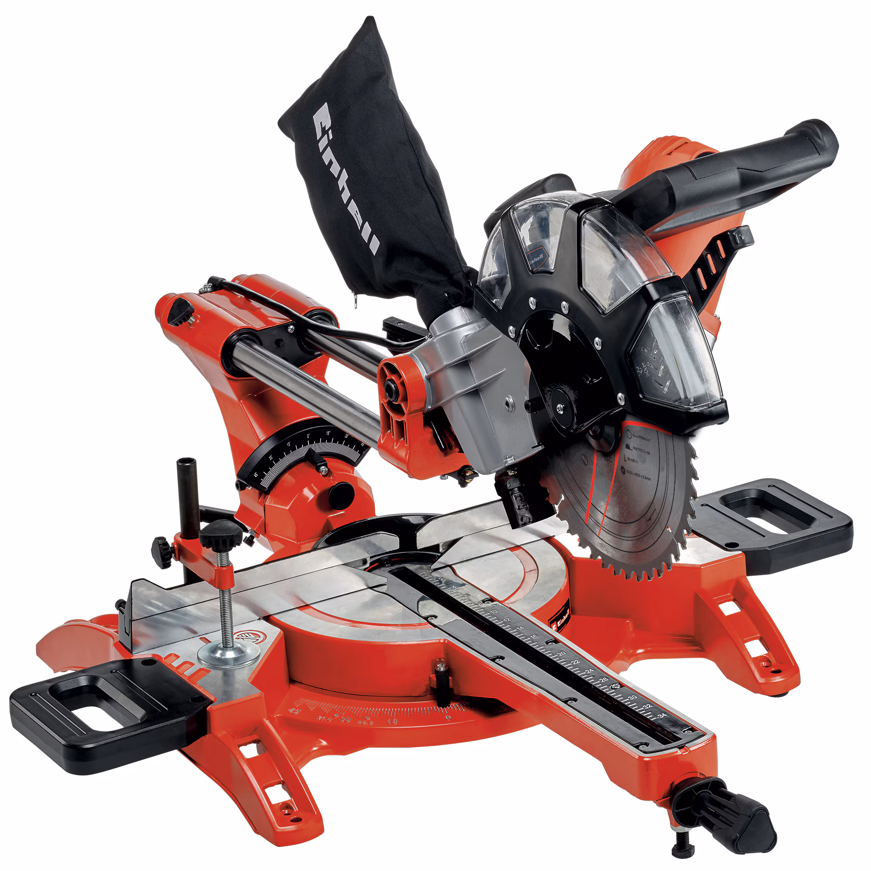 Fierastrau circular stationar (debitor lemn) cu sistem de glisare Einhell TC-SM 2534/1 Dual
