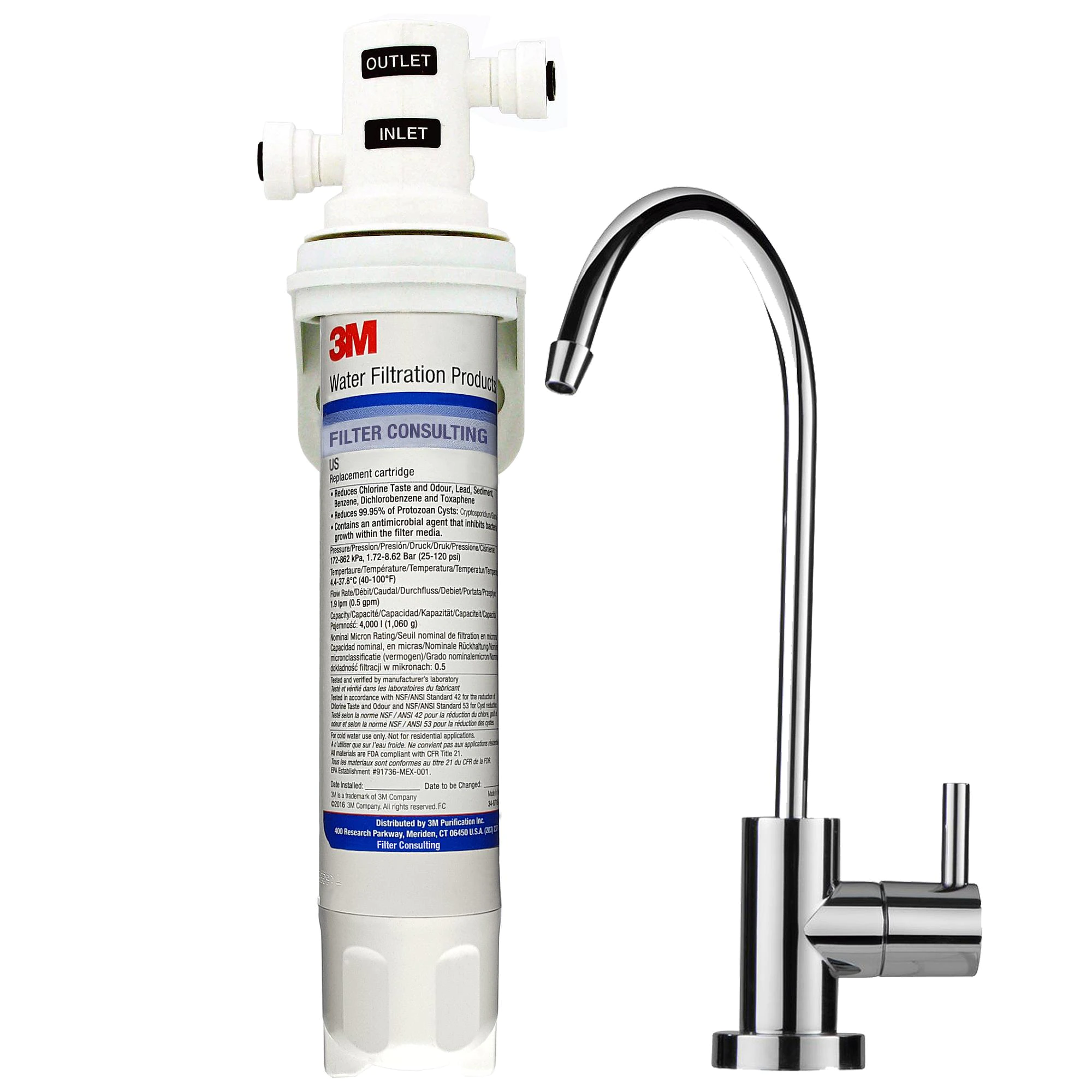 Filtru apa potabila 3M Aqua-Pure Complete