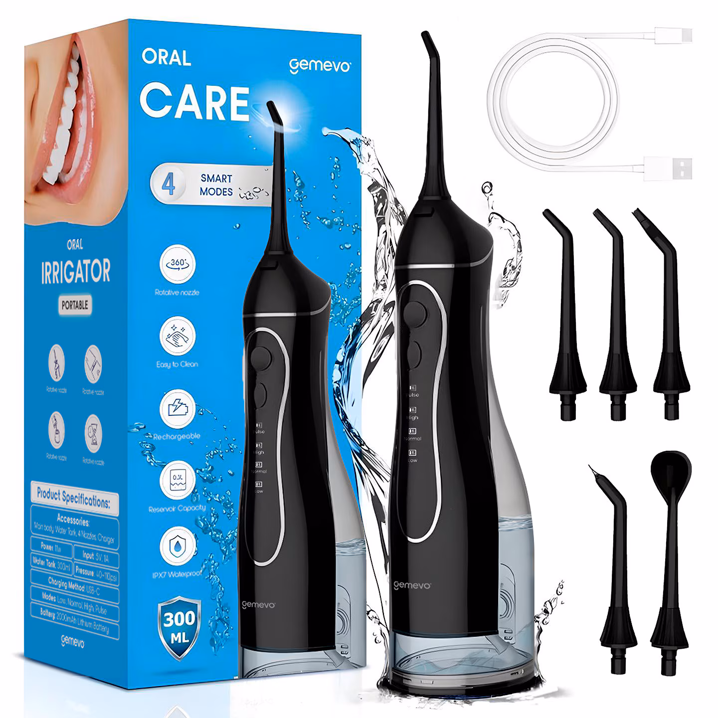 Irigator Bucal Profesional Tip Dus Bucal Gemevo® ORAL CARE