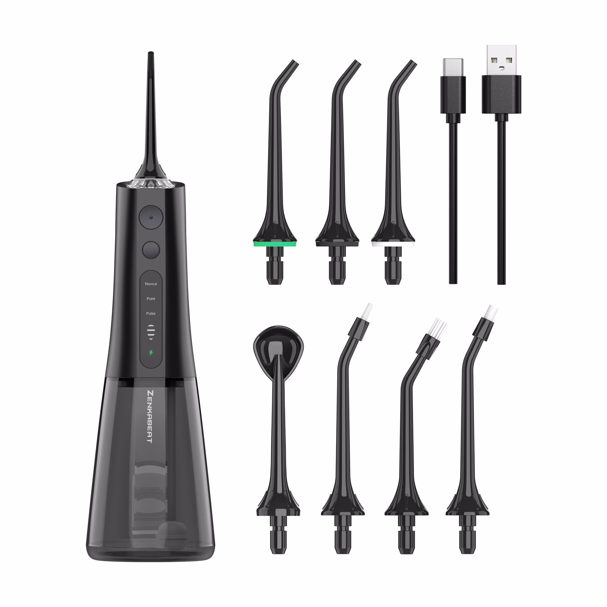 Irigator Oral Profesional ZENKABEAT Portabil pentru Dus Bucal