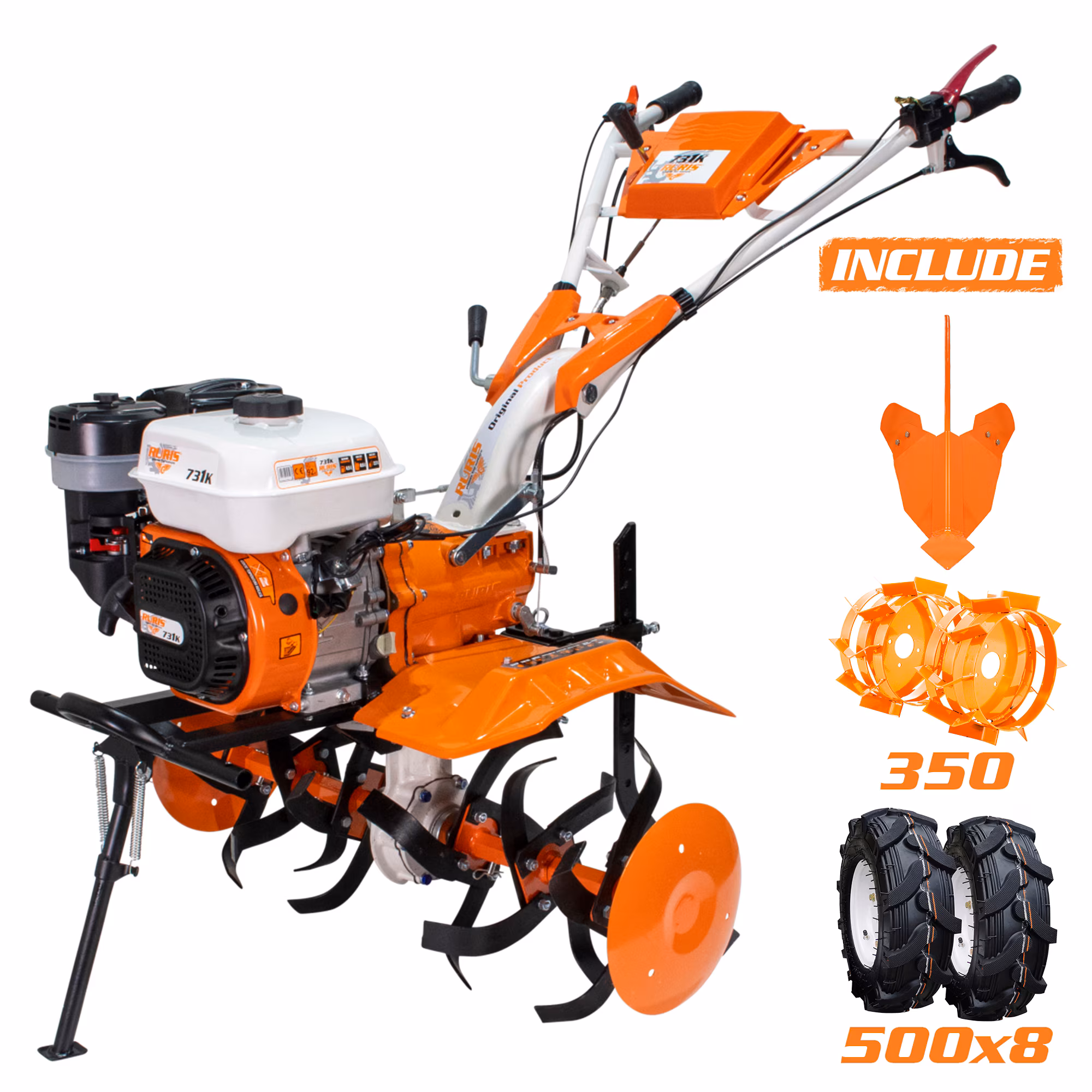 Motocultor pe benzina Ruris 731k