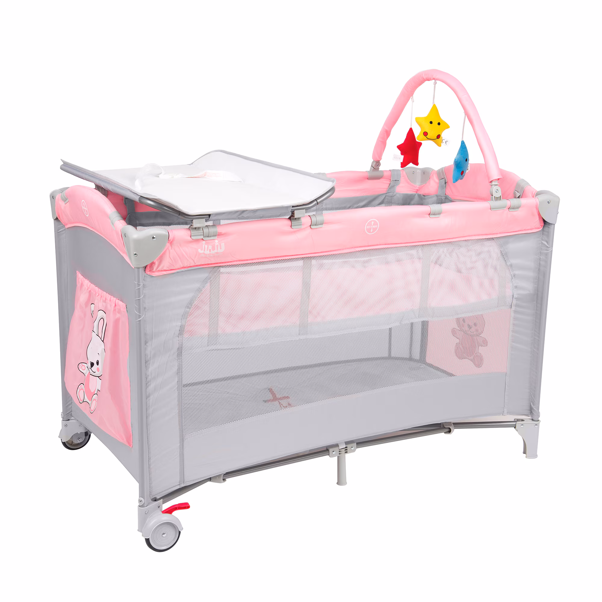 Patut pliant voiaj pentru bebelusi si copii Juju Sleepy Baby