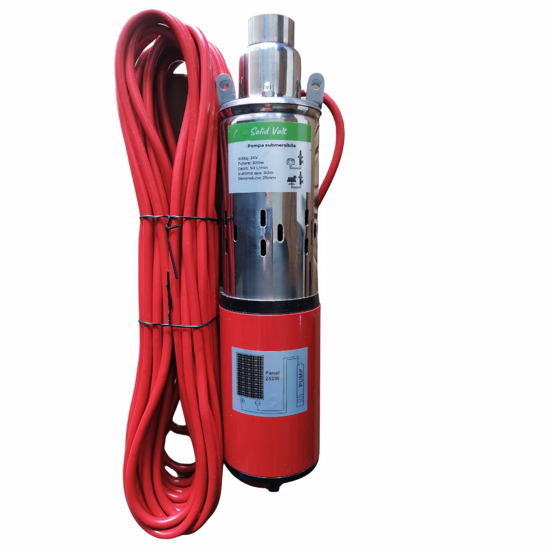 Pompa solara de apa submersibila 300W