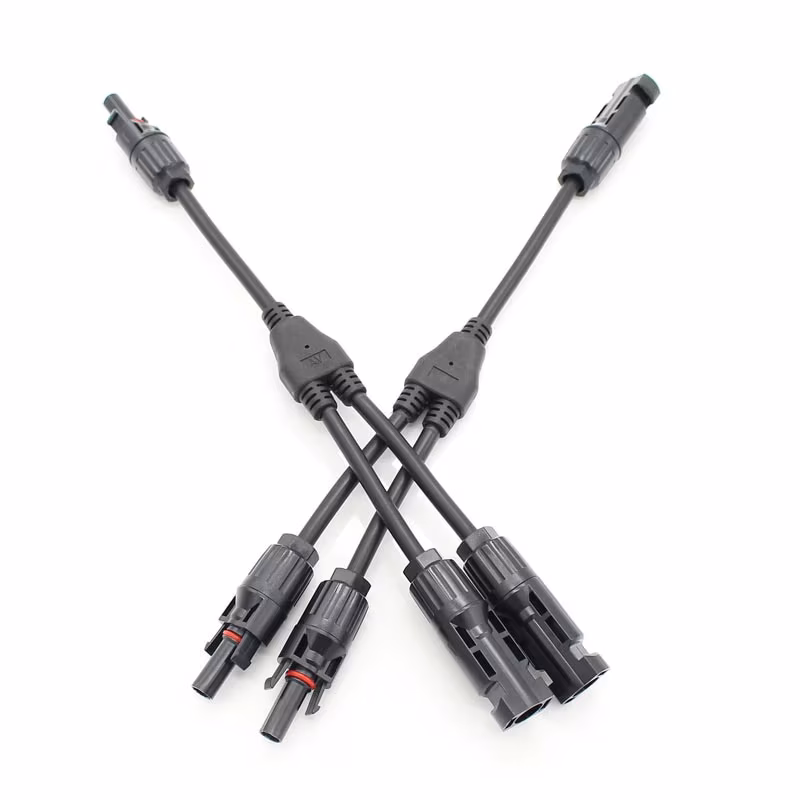 Set Conector Spliter MC4 Y Mamă-tată pentru Cablu Solar 4-6 mm