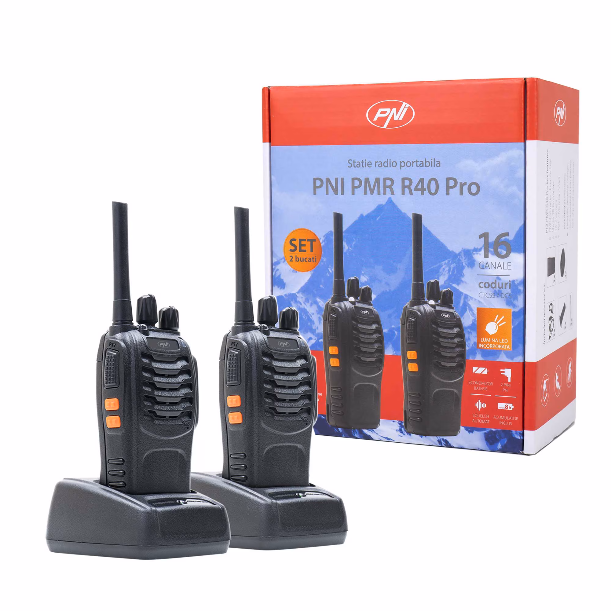 Statie radio portabila PNI PMR R40 PRO